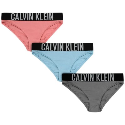 детско,бельо,calvin,klein,g80g800730,panties,3,units,multicolor,(burnt,dried,apricot,raindance,granite,grey)