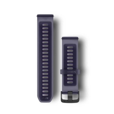 други,аксесоари,garmin,quick,release,22,mm,silicone,strap,translucent,imperial,purple,indigo,(clear)