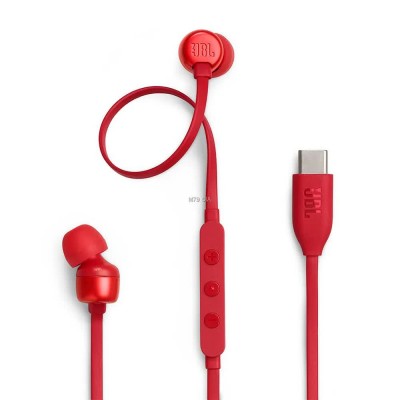 слушалки,слушалки,jbl,tune,310c,earphones,red