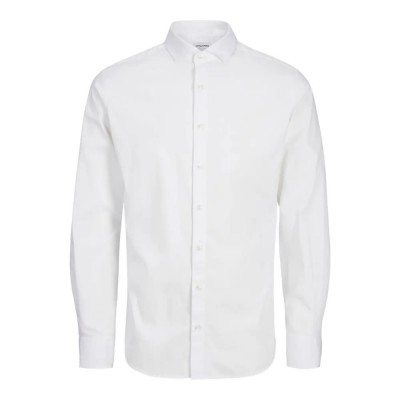 риза,с,дълъг,ръкав,мъжки,ризи,jack,&,jones,jaxon,stretch,long,sleeve,shirt,refurbished,white