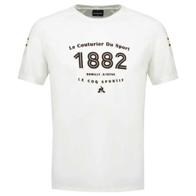 тениска,мъжки,тениски,le,coq,sportif,heritage,lf,n°2,short,sleeve,t,shirt,marshmallow,(white)