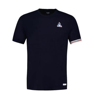 тениска,мъжки,тениски,le,coq,sportif,tri,lf,n°1,short,sleeve,t,shirt,sky,captain
