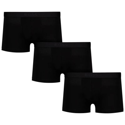 боксерки,мъжко,бельо,boss,one,10272529,trunk,boxers,3,units,black,(black)
