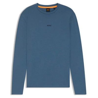 тениска,мъжки,тениски,boss,tchark,long,sleeve,t,shirt,open,blue,(blue)