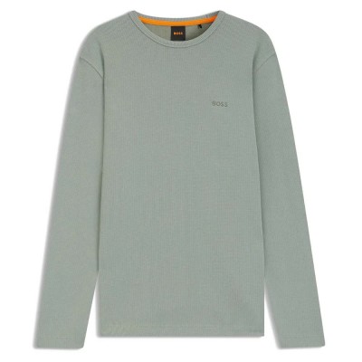 тениска,мъжки,тениски,boss,tempesto,long,sleeve,t,shirt,open,green,(green)