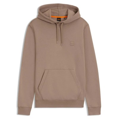 суичър,мъжки,пуловери,boss,wetalk,10234591,hoodie,open,green,346,(brown)