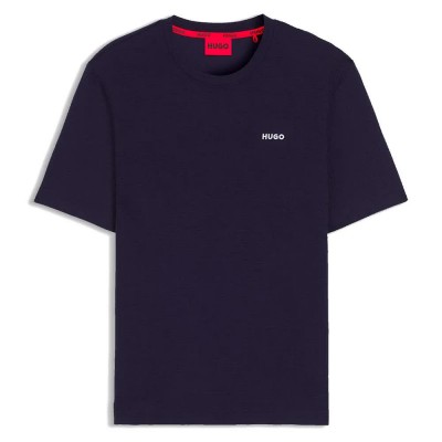тениска,мъжки,пижами,hugo,austin,short,sleeve,pyjama,t,shirt,navy,(blue)