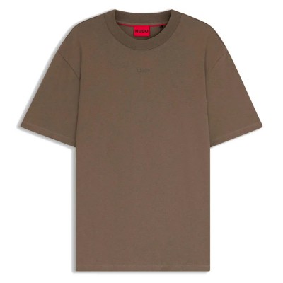 тениска,мъжки,тениски,hugo,dapolino,10248326,01,short,sleeve,t,shirt,medium,grey,(brown)