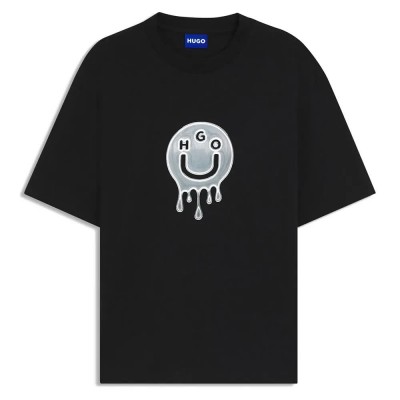 тениска,мъжки,тениски,hugo,nedirix,10258299,t,shirt,black