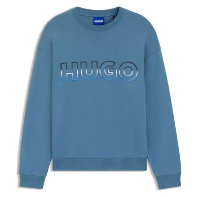блуза,мъжки,пуловери,hugo,nogo,10273008,sweatshirt,open,blue,(blue)