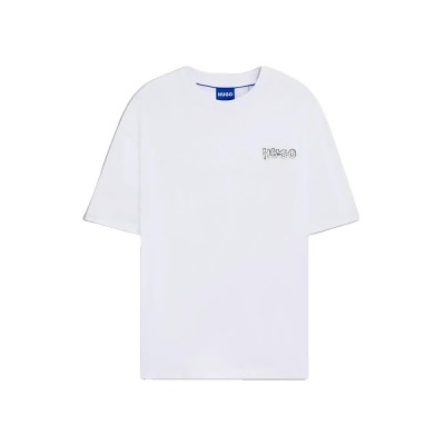 тениска,мъжки,тениски,hugo,nyro,10268981,t,shirt,white