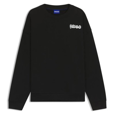 тениска,мъжки,тениски,hugo,nyro,10273551,t,shirt,black,(black)