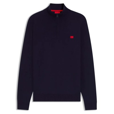 блуза,мъжки,пуловери,hugo,san,quintus,c,half,zip,sweater,navy