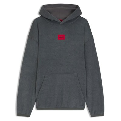 суичър,мъжки,пуловери,hugo,terry,10274829,hoodie,grey,(dark,grey)
