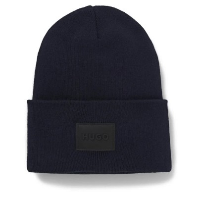 шапка,всички,шапки,hugo,xevon,10275547,red,beanie,blue,(navy)