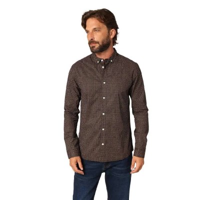 риза,с,дълъг,ръкав,мъжки,ризи,deeluxe,bogart,long,sleeve,shirt,black