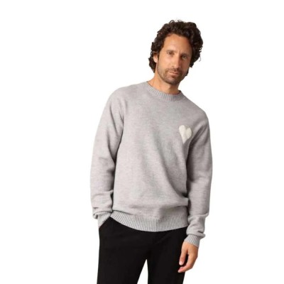 блуза,мъжки,пуловери,deeluxe,donis,sweater,light,grey,melange