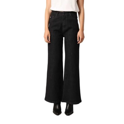 дънки,дамски,панталони,deeluxe,elda,bootcut,jeans,black,used