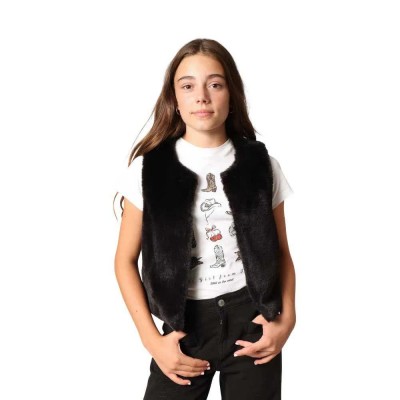 яке,детски,якета,и,палта,deeluxe,fuzzy,jacket,black,(black)