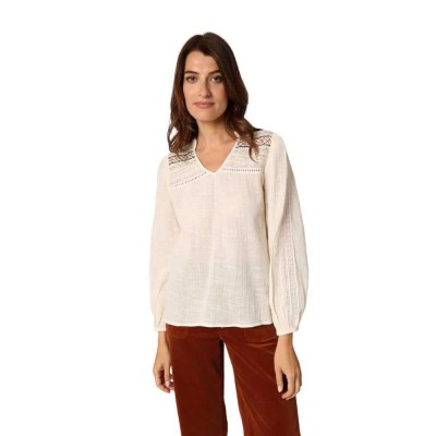 дамски,блузи,дамски,ризи,deeluxe,guilda,long,sleeve,blouse,cream