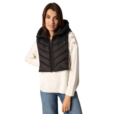 суичър,дамски,жилетки,deeluxe,hoodie,vest,black,(black)