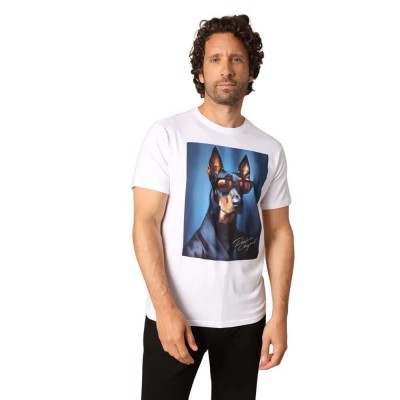 тениска,мъжки,тениски,deeluxe,monbo,short,sleeve,t,shirt,white