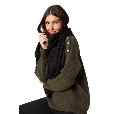шал,ръкавици,шапки,и,шалове,deeluxe,morgane,scarf,black