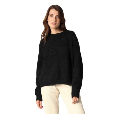 блуза,дамски,пуловери,дамски,плетени,дрехи,deeluxe,nohana,sweater,black