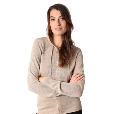 блуза,дамски,пуловери,дамски,плетени,дрехи,deeluxe,noreen,full,zip,sweater,gold