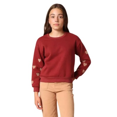 блуза,детски,блузи,deeluxe,sarina,sweatshirt,burgundy