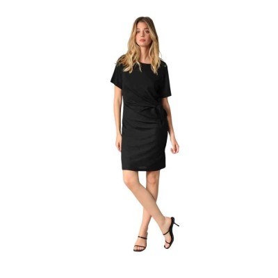 рокля,дамски,поли,и,рокли,deeluxe,shinyse,short,sleeve,short,dress,black