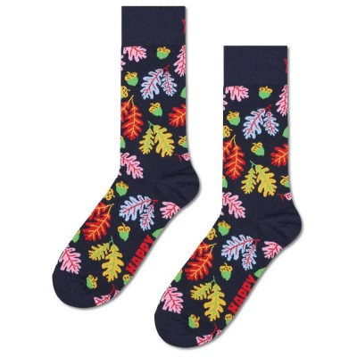 чорапи,мъжки,чорапи,happy,socks,acorn,crew,socks,navy,navy,(blue)