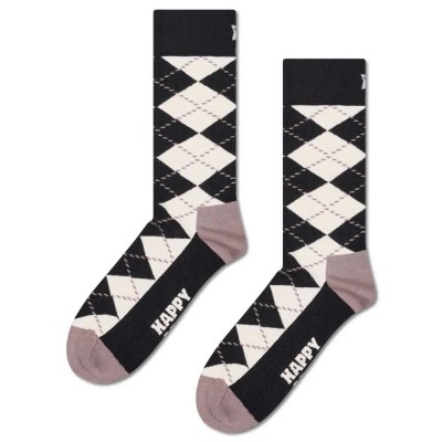 чорапи,мъжки,чорапи,happy,socks,argyle,crew,socks,black