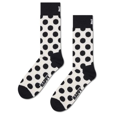 чорапи,мъжки,чорапи,happy,socks,big,dot,crew,socks,white