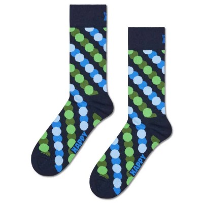 чорапи,мъжки,чорапи,happy,socks,big,dot,shade,crew,socks,navy,(blue)