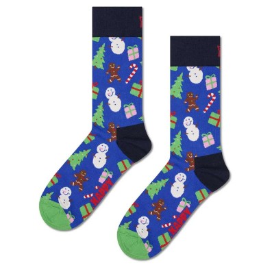чорапи,мъжки,чорапи,дамски,чорапи,happy,socks,bring,it,on,crew,socks,blue,(blue)