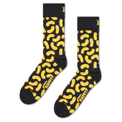 чорапи,мъжки,чорапи,happy,socks,cheese,doodles,crew,socks,black