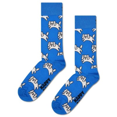 чорапи,мъжки,чорапи,happy,socks,cloud,dog,crew,socks,blue