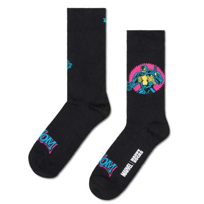 чорапи,мъжки,чорапи,happy,socks,marvel,archenemy,crew,socks,black