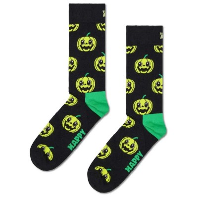 чорапи,мъжки,чорапи,дамски,чорапи,happy,socks,pumpkin,crew,socks,black,(black)