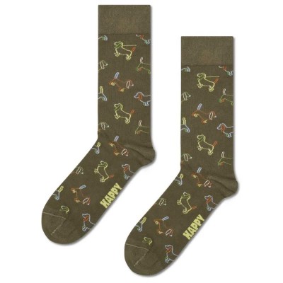 чорапи,мъжки,чорапи,дамски,чорапи,happy,socks,puppy,love,natural,dye,crew,socks,brown,(brown)