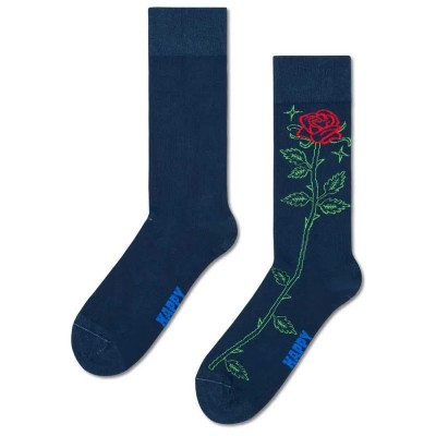 чорапи,мъжки,чорапи,happy,socks,rose,natural,dye,crew,socks,navy,(blue)
