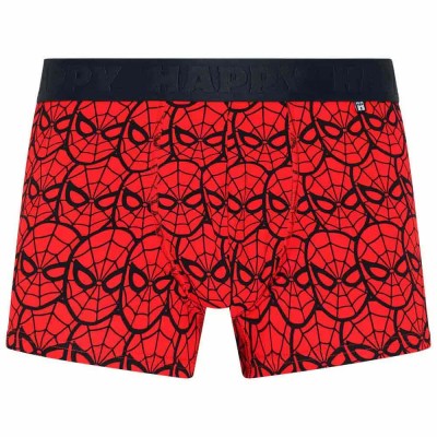 чорапи,мъжко,бельо,happy,socks,marvel,spider,man,boxers,red