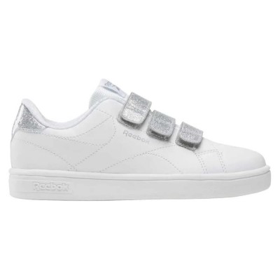 детски,маратонки,детски,маратонки,reebok,classics,court,clean,children,trainers,white,white,silver