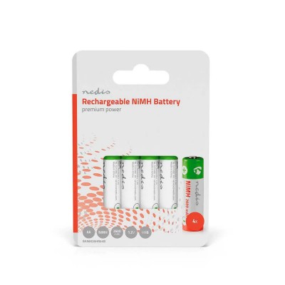 батерии,nedis,banm26hr64b,rechargeable,battery,white,(clear)