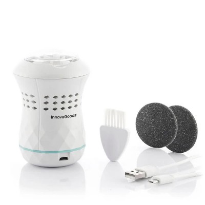 специфични,козметични,продукти,innovagoods,sofeem,rechargeable,pedicure,file,with,integrated,vacuum,multicolor,(silver)