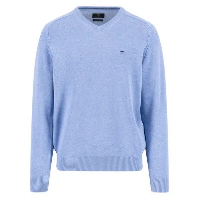 блуза,мъжки,пуловери,fynch,hatton,1509201,v,neck,sweater,crystal,blue