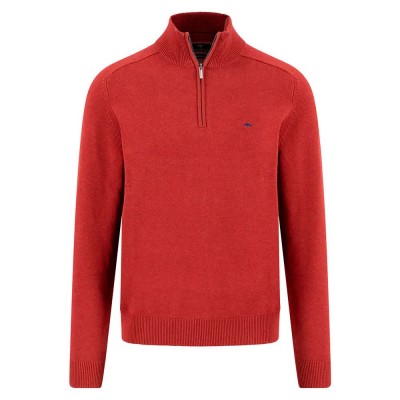 блуза,мъжки,пуловери,fynch,hatton,1509203,half,zip,sweater,garnet,red