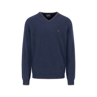 блуза,мъжки,пуловери,fynch,hatton,1509221,v,neck,sweater,blue,(navy)