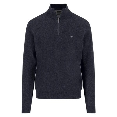 блуза,мъжки,пуловери,дамски,пуловери,fynch,hatton,1510304,half,zip,sweater,blue,(navy)